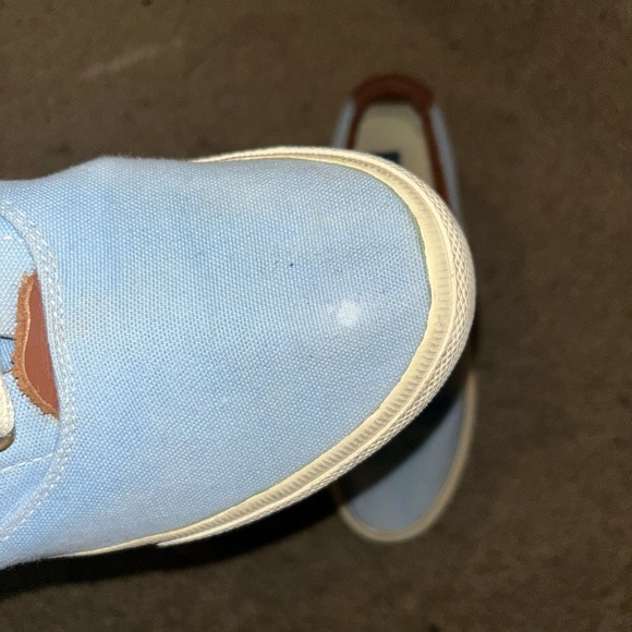 Polo by Ralph Lauren Blue and Brown Sneakers size 10 - Picture 6 of 8